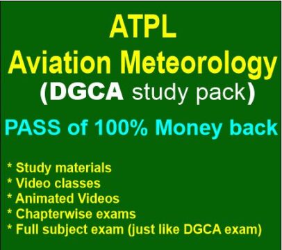 Atpl Aviation Meteorology Dgca Study Pack For Pilots Pilot Fly