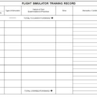excel logbook for pilots