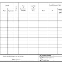 excel logbook for pilots