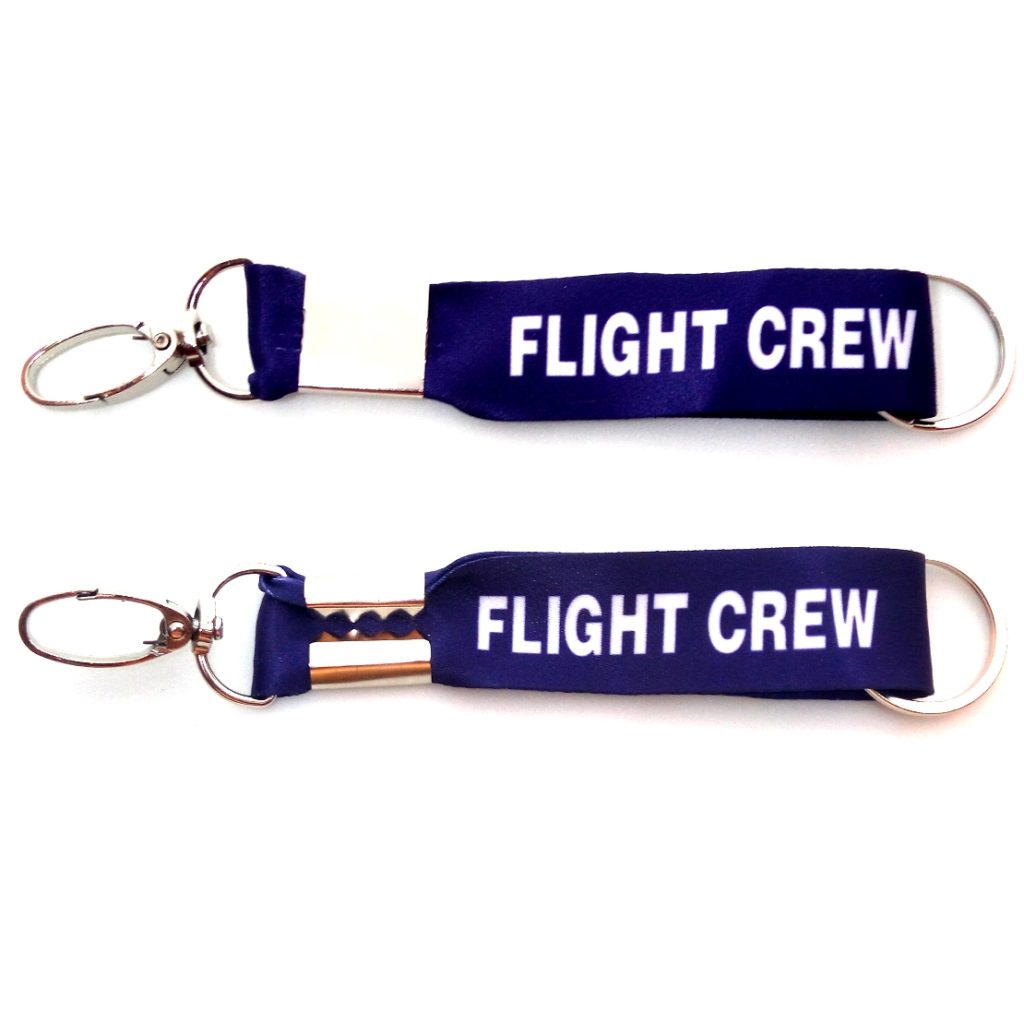 flight-crew-aviation-themed-premium-nylon-satin-keychain-gift-for