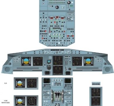 airbus a320 cockpit layout